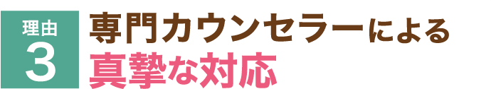 理由1 年間相談件数10,000件の実績